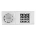 Elektronisches Zahlenschloss mit Notschlüssel Combi B90 anstatt eines Doppelbartschlosses